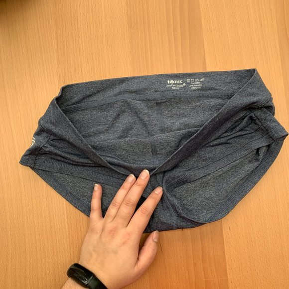 gray bathing suit hot yoga bottoms from tonic - Picture 4 of 8